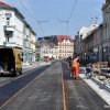 12.6.2020 - Rekonstrukce zastávky Náměstí Svatopluka Čecha (3)